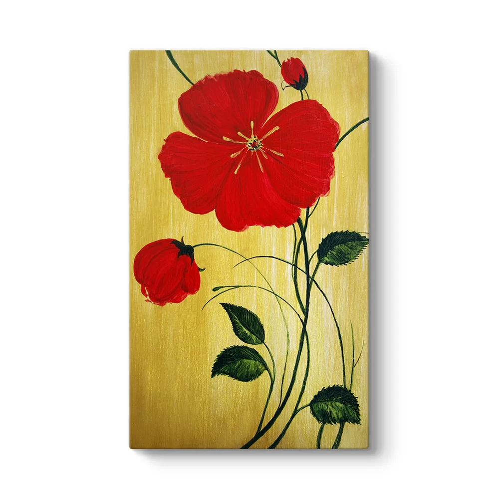 Red Flower Tablosu - Model 35